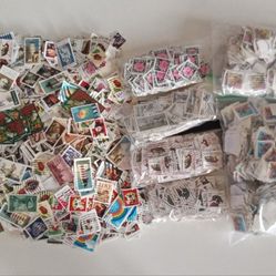 5,000 Cancelled U.S. Postage Stamps