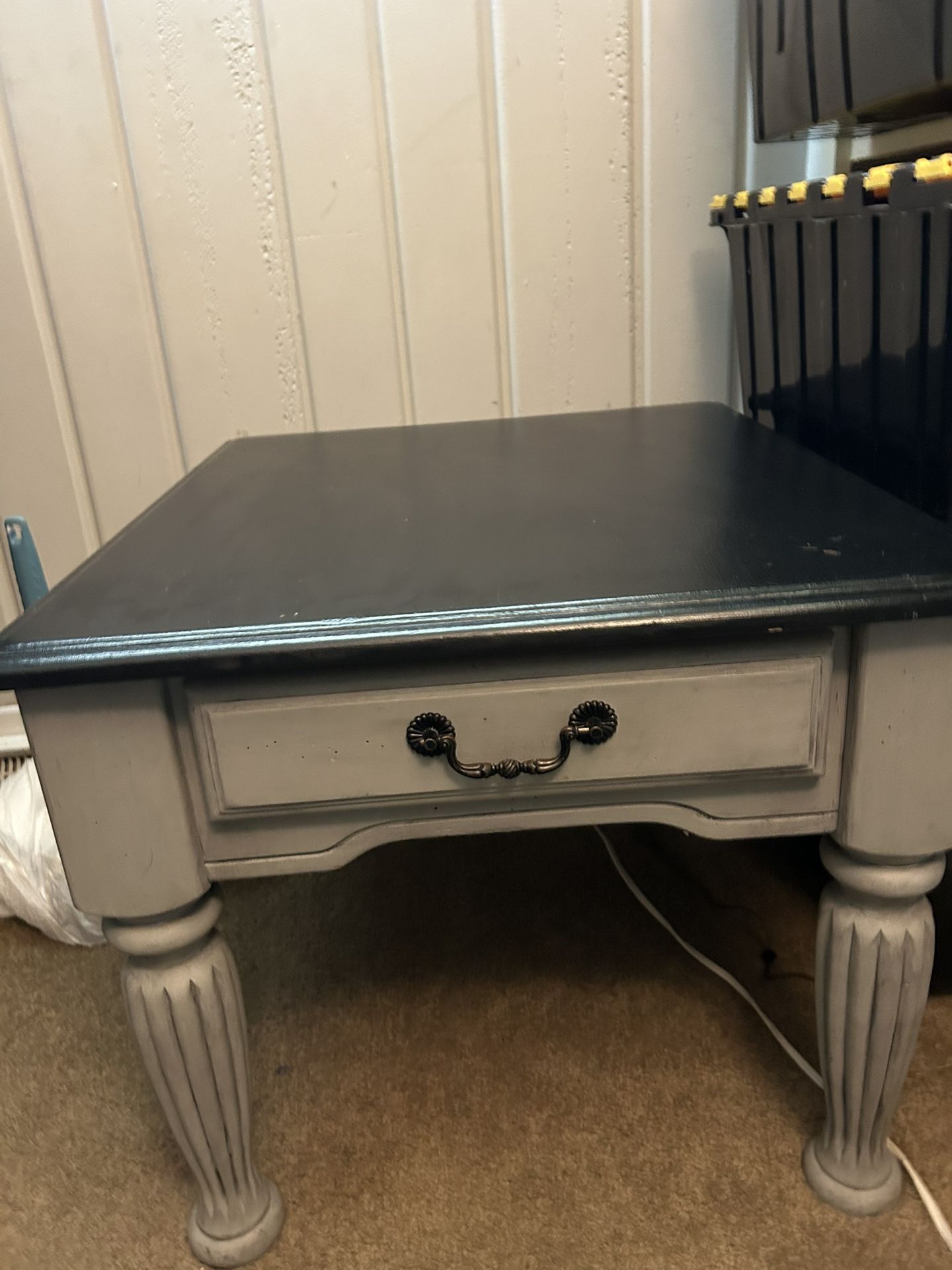 Solid Wood End Table