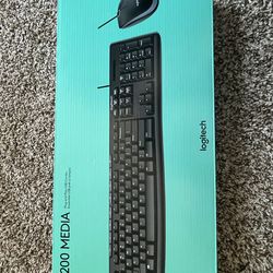Logitech Keyboard With Mouse
