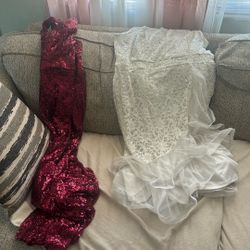 Two Dresses Selling For 50