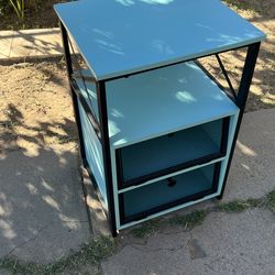 Light blue table