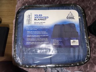 New Ultimate Cooling Technology.10lbs Weighted Blanket 40 IN x 60 IN