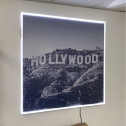 Large Numbers Lighted Hollywood Picture