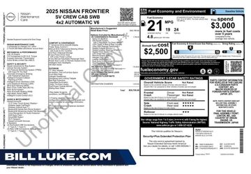 2025 Nissan Frontier