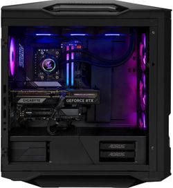 GIGABYTE AORUS SUPREME 5 Gaming Desktop PC, AMD Ryzen 7 9800X3D, GIGABYTE RTX 5080, 64GB DDR5 RAM, 2TB Gen5 NVMe SSD, Windows 11 Home, Black