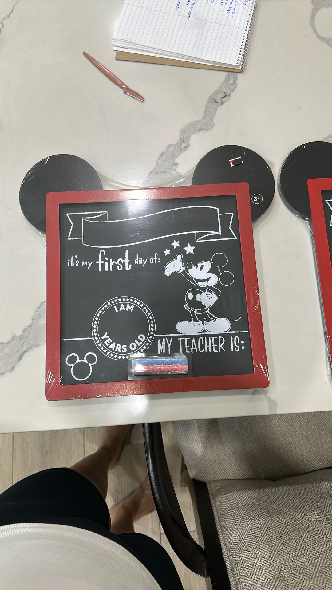 Disney Board Back To School 
