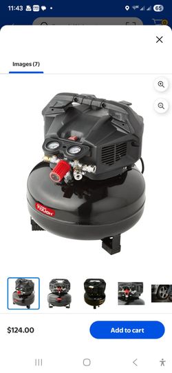 Hyper Tough 5Gal Compressor - Open Box