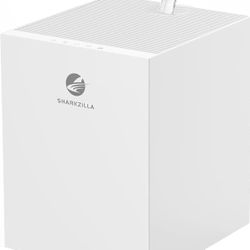 SHARKZILLA Evaporative Humidifiers for Bedroom, 1.3Gallon No Mist Humidifiers for Baby, Top Fill Air Humidifier with Filter, Timer, Quiet