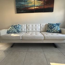 Italian leather Sofa