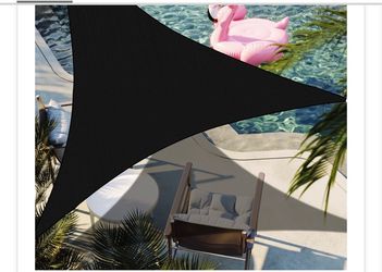 Shadespeare 12x12x12 Black Triangle Sun Shade Sail