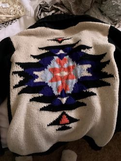 Tribal knitted cardigan size S-M