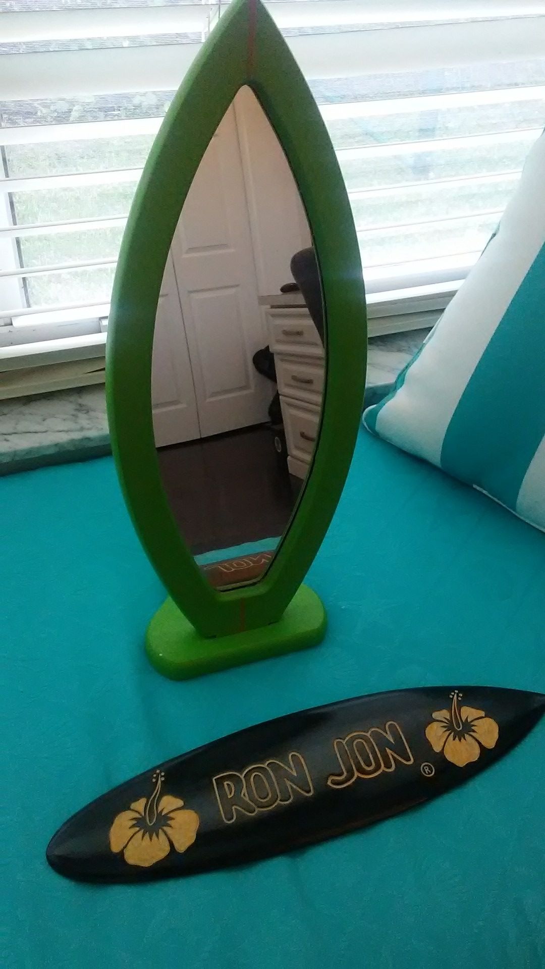 Mirror Surfboard & Surfboard Decoration