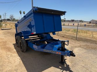 2026 RawMaxx SDX Knight Dump Trailer