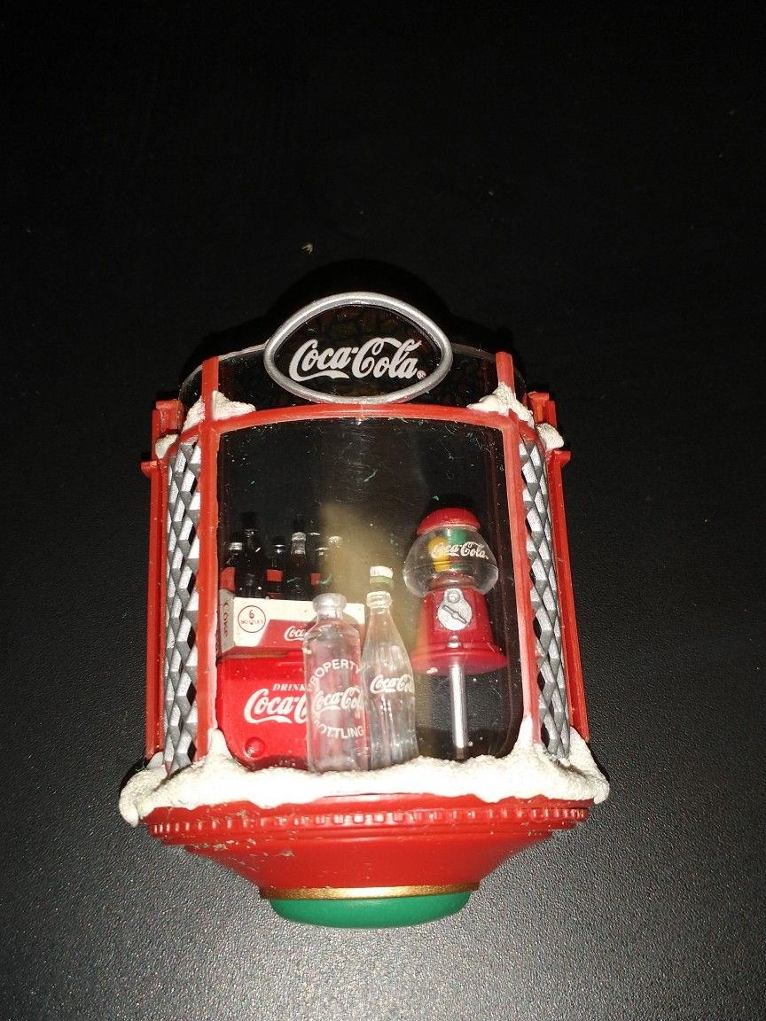 COCA COLA 1998 ORNAMENT - BRIGHTEN UP - LIMITED EDITION -