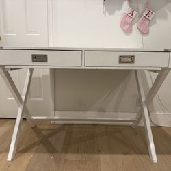 White Campaign Desk