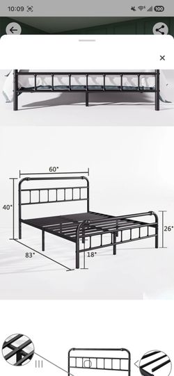 Queen bed frame