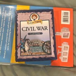 Professor noggin’s Civil war History Card Game