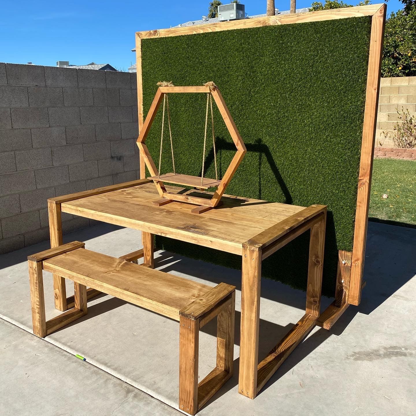 Rustic grass set