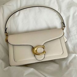 White Tabby Purse