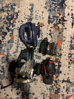 Chicago Electric Power Tools Router and Jig Saw sanders