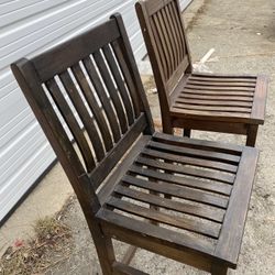 Anderson Genuine Teak Counter Height/ Bar Stools