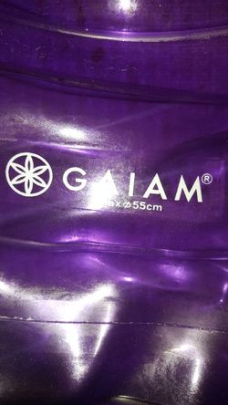 New Gaiam Exercise Ball 55cm