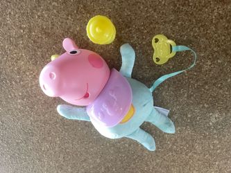 CASH ONLY Hasbro Peppa Pig Oinks and Snuggles Evie Interactive Baby Doll