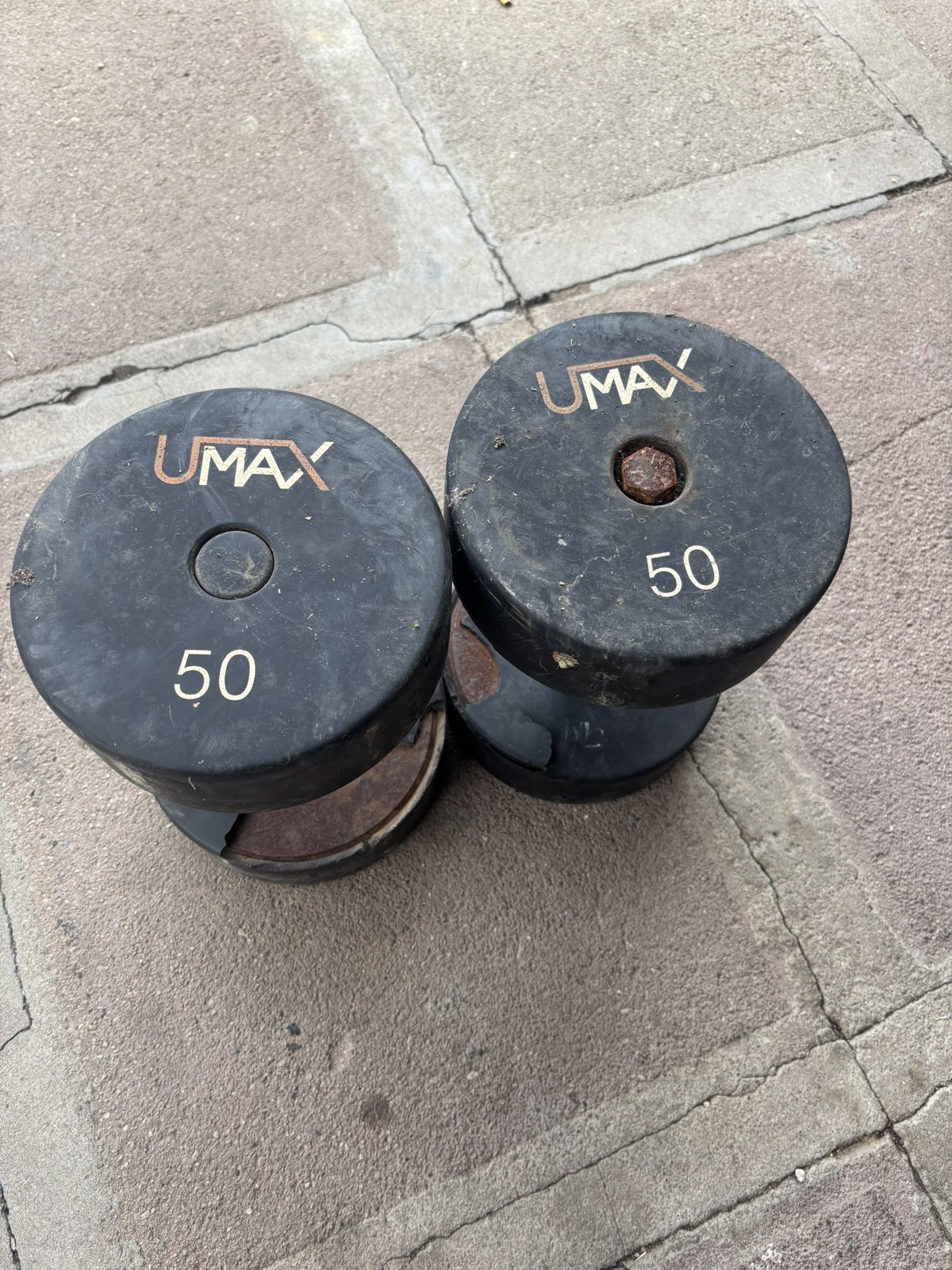 50lb Pair Dumbbells
