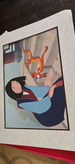 VINTAGE RARE 1999 DISNEY "MULAN" DISNEY LITHOGRAPH COLLECTION