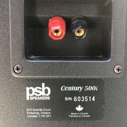 Selling my pair Of PSB Century 500i