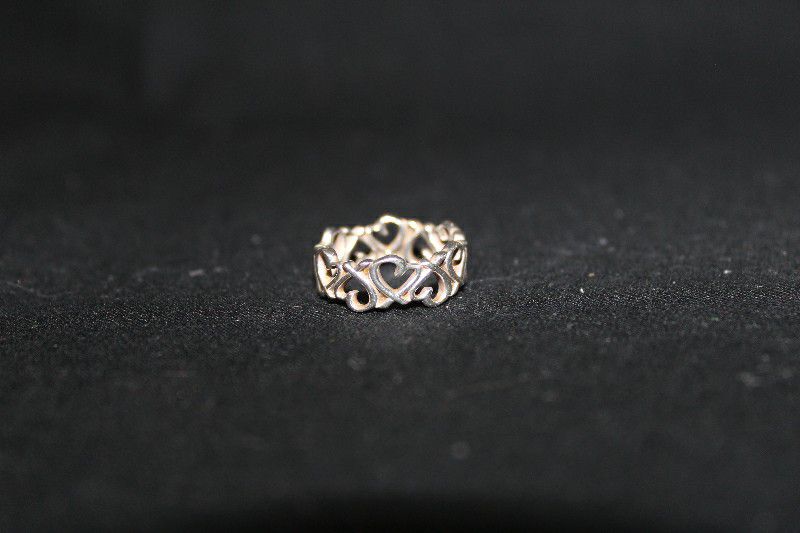 Tiffany's Paloma's Venezia Goldini Heart Ring Size 6.5