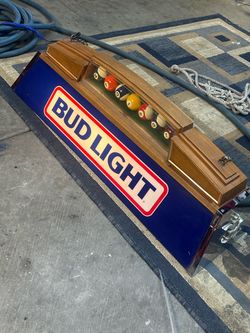Bud Light Pool Table Light