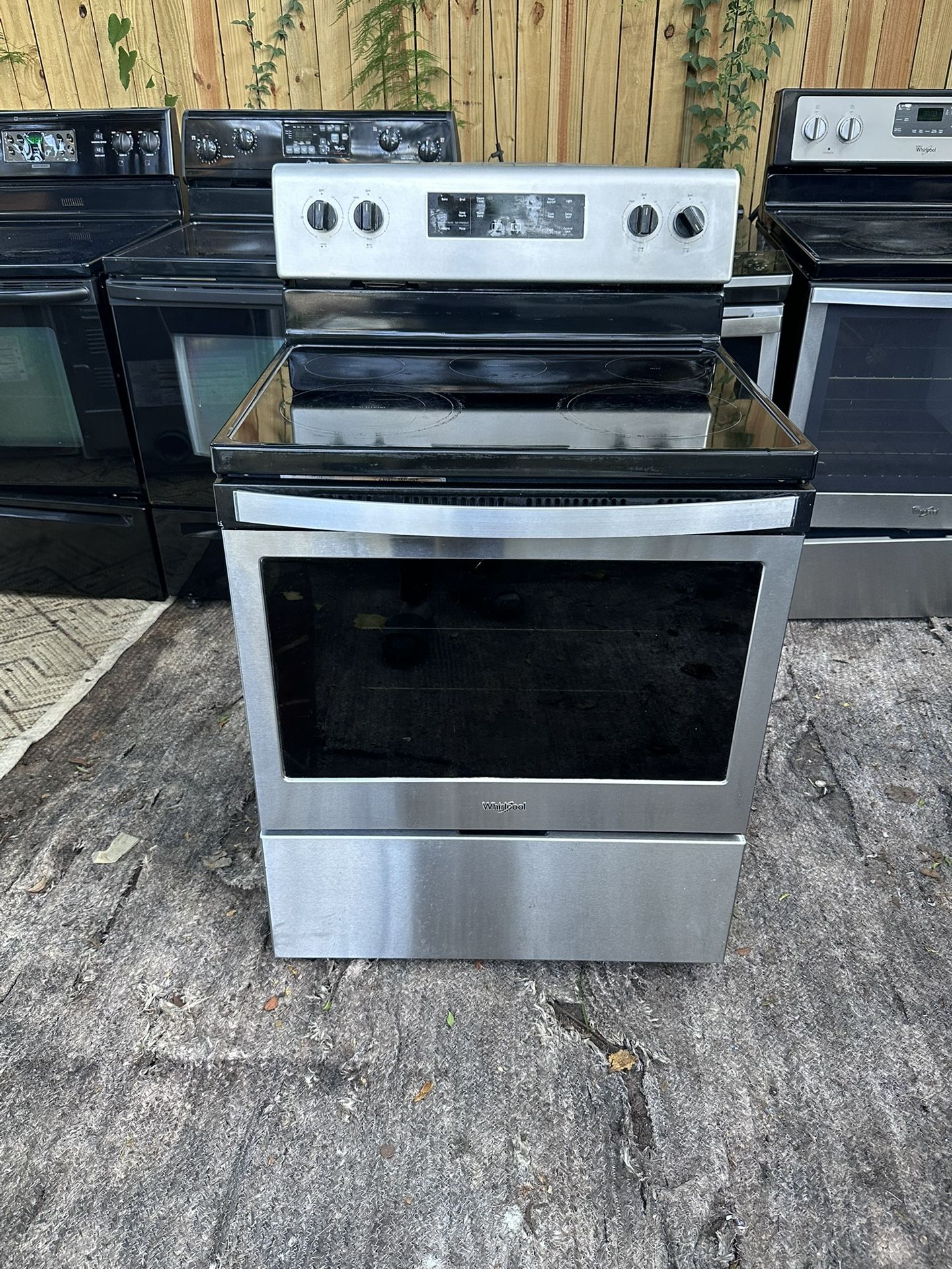 Whirlpool Stainless Steel Stove 