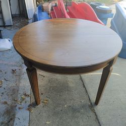 Vintage Round Coffee Table 38x38x25
