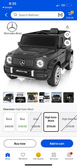 Mercedes Kids Electric Car