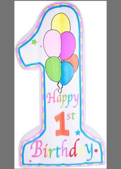 Happy 1st year inflatable