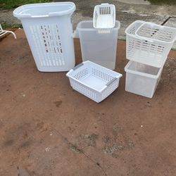 Baskets For Laundry, Garage, Bathroom 