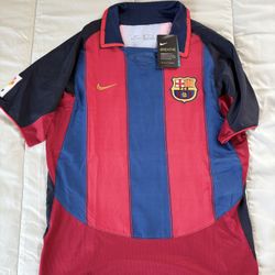 Retro FC Barcelona Jersey (Ronaldinho)