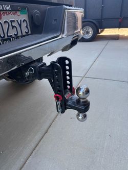 Heavy duty adjustable hitch