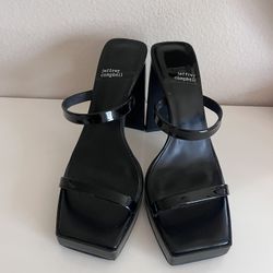 Black Jeffrey Campbell Hustler Heel