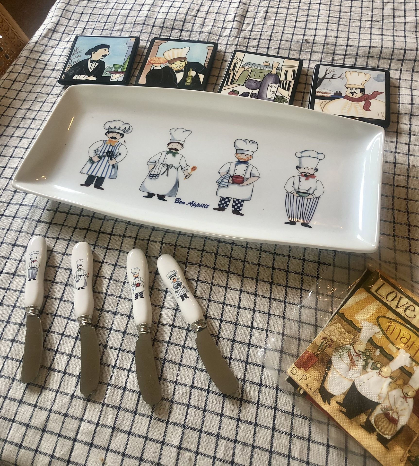 French Chef Serving Set