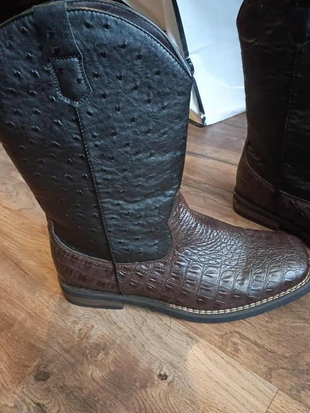 Western Retro Cowboy Boots