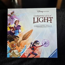 DISNEY  CHRONICLES OF LIGHT BOARD GAME 