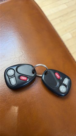 Key fobs Chevrolet years 2000