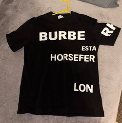 Burberry Horseferry Print Cotton Oversized T-shirt