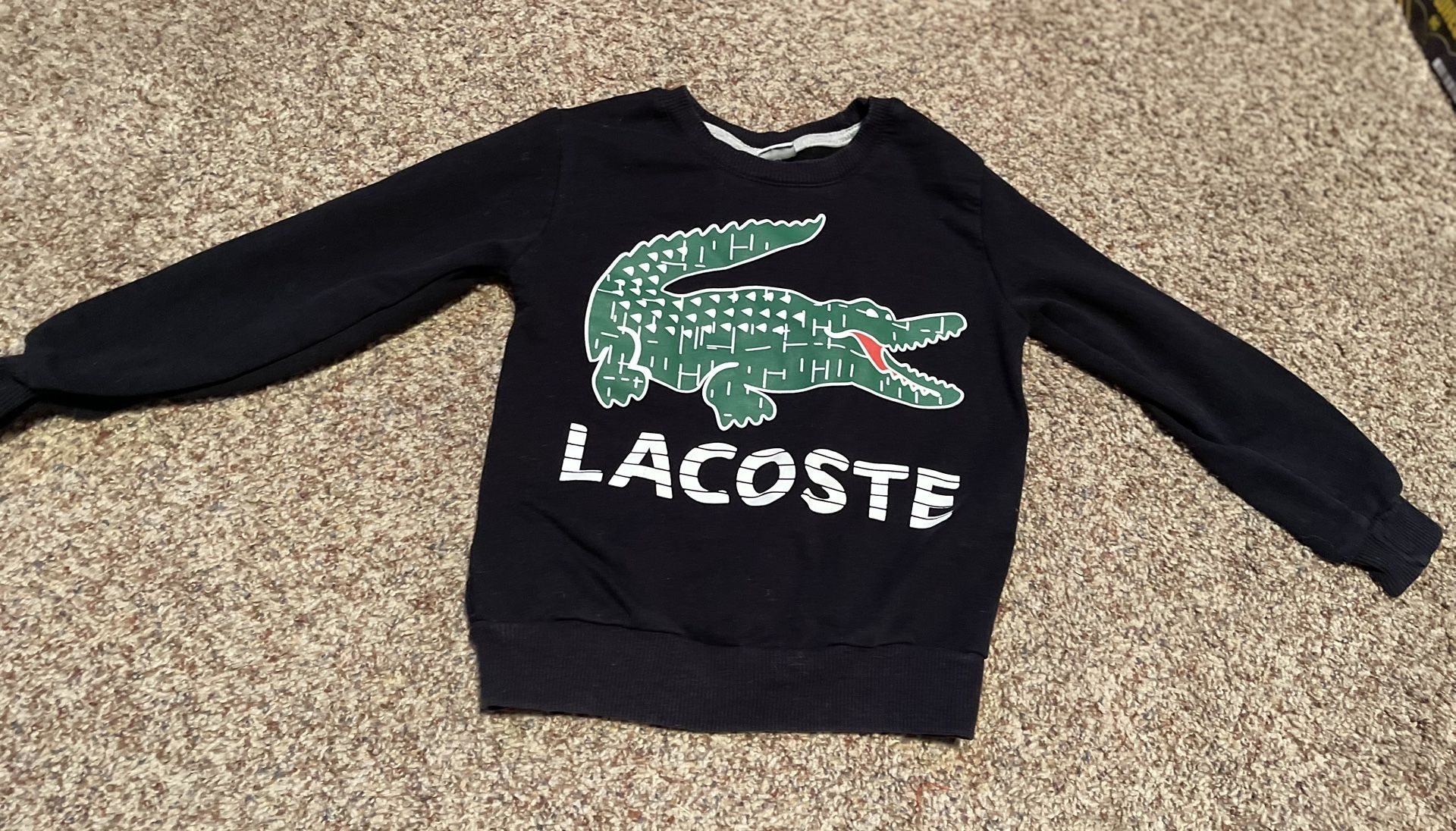 Boys Lacoste Sweatshirt size 3-4