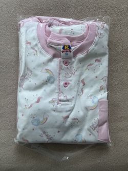 Little Girl Size 14 Unicorn PJ Set