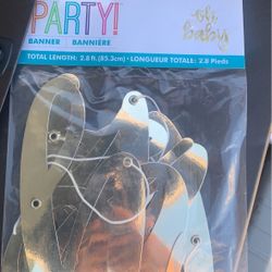 Gender Reveal Decor