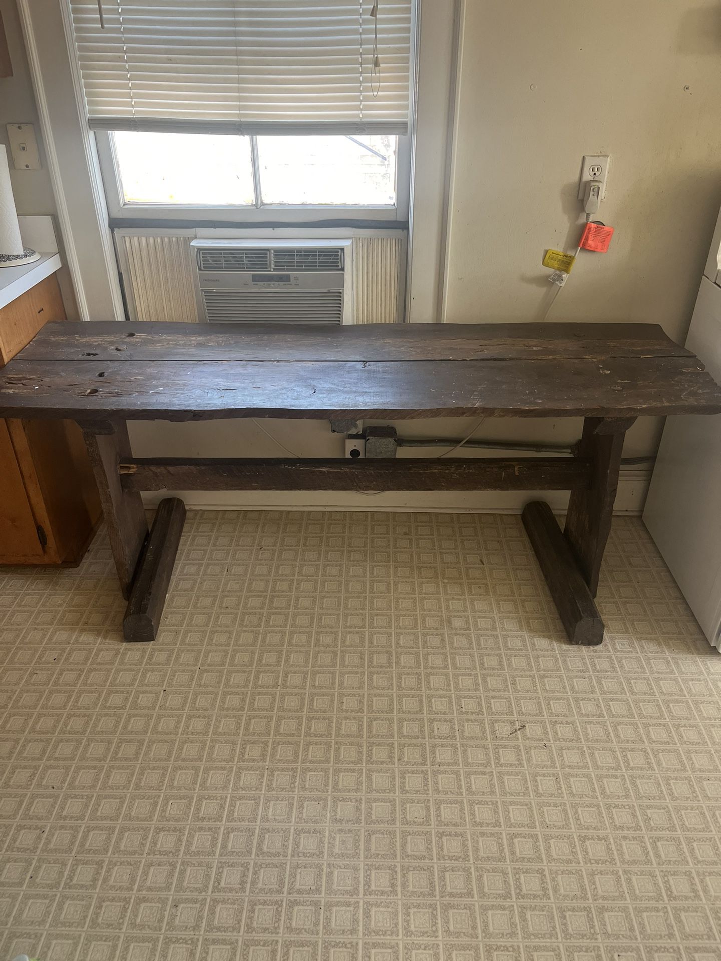 Long Wood Table