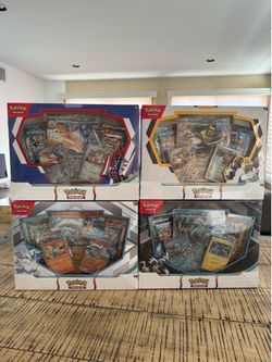 Pokemon ex boxes double bundles for sale (read description)